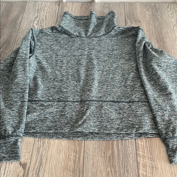 lululemon athletica Sweaters - Lululemon Ready To Rulu Fleece Pullover Heathered Gray